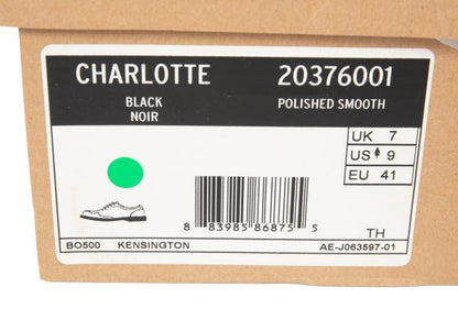 Dr.Martens CHARLOTTE Medallion Shoes Black Size UK7 (26cm)