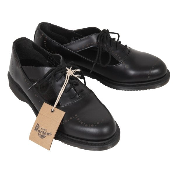 Dr.Martens RUBY Medallion Shoes Black Size UK7 (26cm)