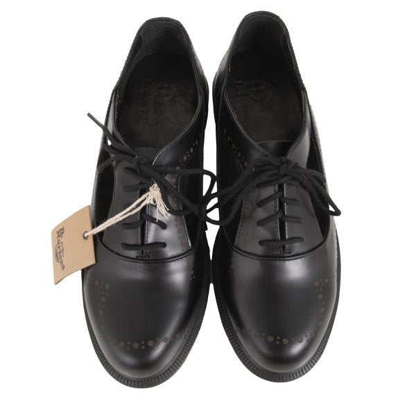 Dr.Martens RUBY Medallion Shoes Black Size UK7 (26cm)