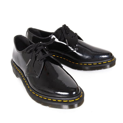 Dr.Martens DUPREE Patent Leather Shoes Black Sneakers Size UK7 (26cm)