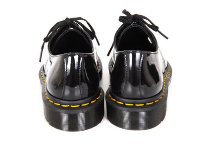 Dr.Martens DUPREE Patent Leather Shoes Black Sneakers Size UK7 (26cm)