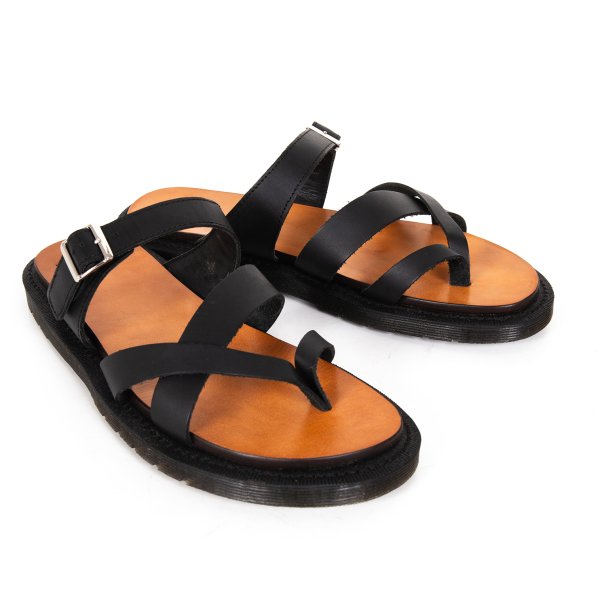 Dr.Martens KASSY Strap Design Sandals Black Size UK7 (26cm)