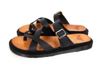 Dr.Martens KASSY Strap Design Sandals Black Size UK7 (26cm)