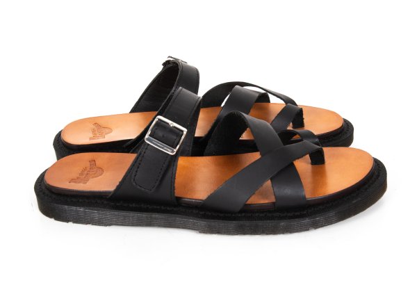 Dr.Martens KASSY Strap Design Sandals Black Size UK7 (26cm)