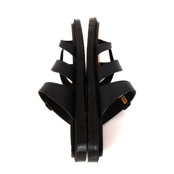 Dr.Martens KASSY Strap Design Sandals Black Size UK7 (26cm)