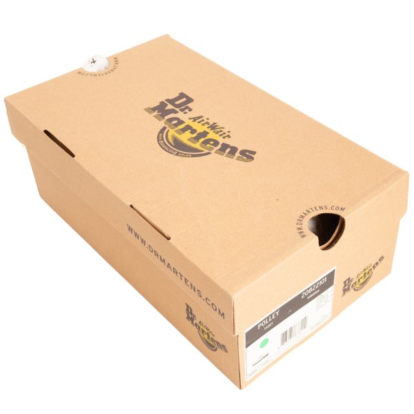 Dr.Martens POLLEY T-Bar Leather Shoes Greige Sneakers Size UK7 (26cm)
