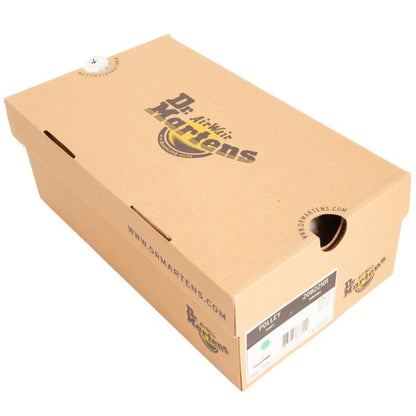 Dr.Martens POLLEY T-Bar Leather Shoes Greige Sneakers Size UK7 (26cm)