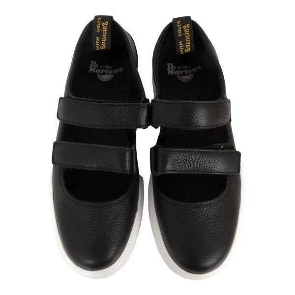Dr.Martens MAE Velcro Mary Jane Shoes Black Sneakers Size UK7 (26cm)