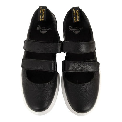 Dr.Martens MAE Velcro Mary Jane Shoes Black Sneakers Size UK7 (26cm)
