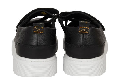 Dr.Martens MAE Velcro Mary Jane Shoes Black Sneakers Size UK7 (26cm)