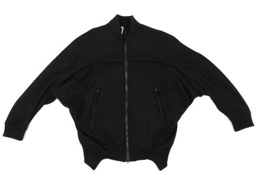 Ground Y Melton Wool Inside-Out Zip Jacket Black Size 3