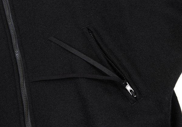 Ground Y Melton Wool Inside-Out Zip Jacket Black Size 3