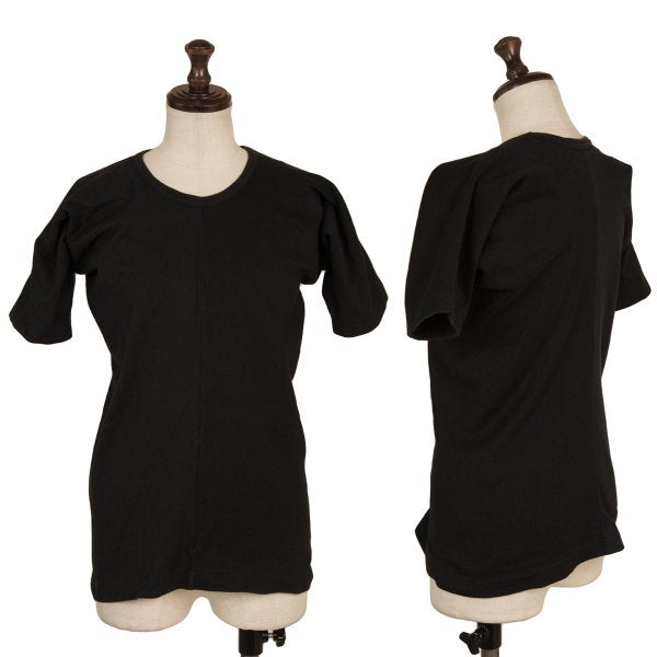 COMME des GARCONS Cotton Y-Sleeve T-Shirt Black Size S