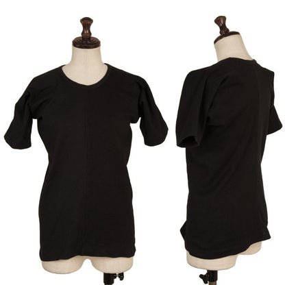 COMME des GARCONS Cotton Y-Sleeve T-Shirt Black Size S