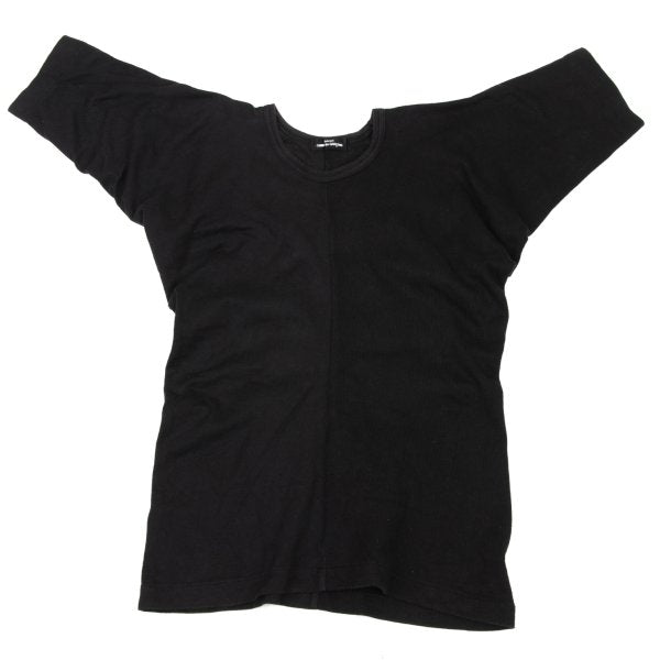 COMME des GARCONS Cotton Y-Sleeve T-Shirt Black Size S