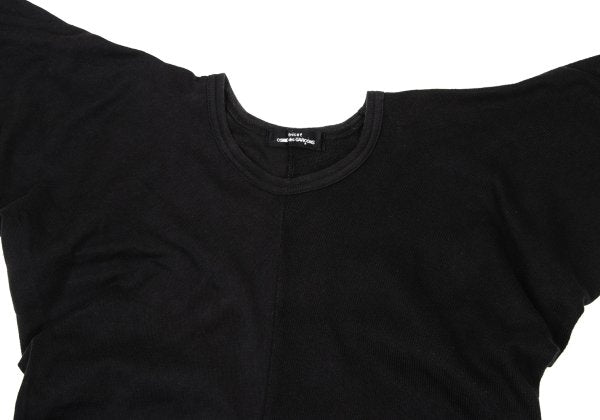 COMME des GARCONS Cotton Y-Sleeve T-Shirt Black Size S