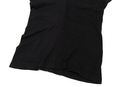 COMME des GARCONS Cotton Y-Sleeve T-Shirt Black Size S