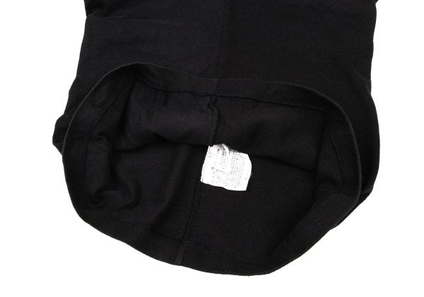 COMME des GARCONS Cotton Y-Sleeve T-Shirt Black Size S