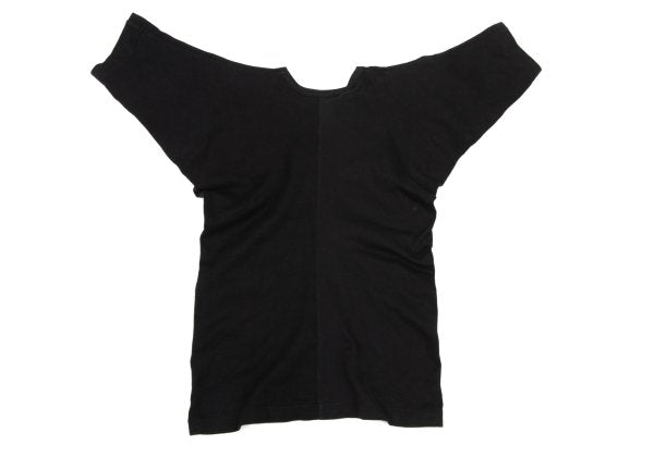 COMME des GARCONS Cotton Y-Sleeve T-Shirt Black Size S
