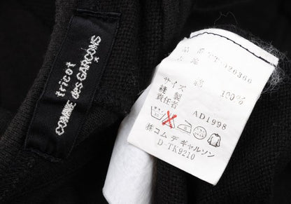 COMME des GARCONS Cotton Y-Sleeve T-Shirt Black Size S