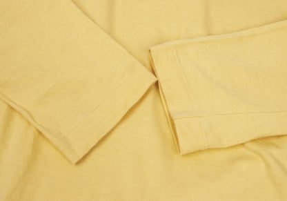 COMME des GARCONS Cotton Long Sleeve Top Yellow Size M