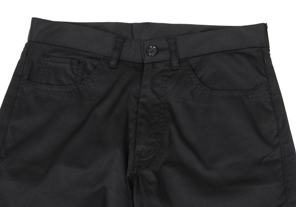 COMME des GARCONS Cotton Nylon Stretch Pants Black Size M
