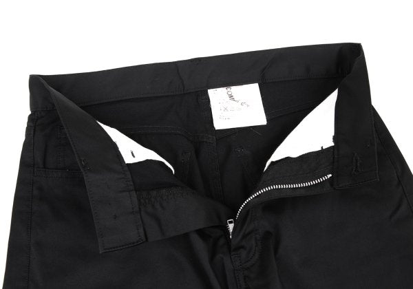 COMME des GARCONS Cotton Nylon Stretch Pants Black Size M