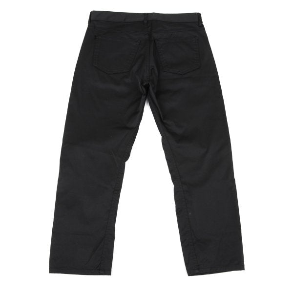 COMME des GARCONS Cotton Nylon Stretch Pants Black Size M