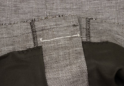 yoshie inaba Linen Blend Fringe Taping Skirt Brown Size 9