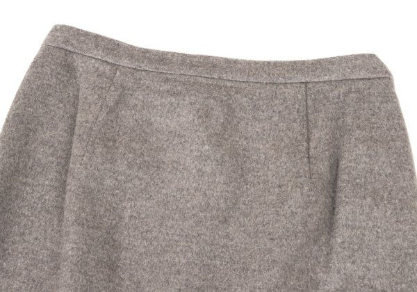 yoshie inaba Cashmere Blend Wool Mossa Midi JP Skirt Size 9