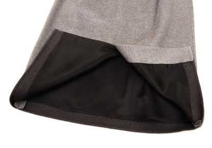 yoshie inaba Cashmere Blend Wool Mossa Midi JP Skirt Size 9