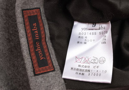 yoshie inaba Cashmere Blend Wool Mossa Midi JP Skirt Size 9