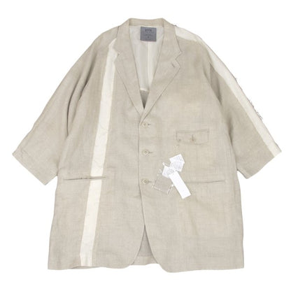 S'YTE Linen Panel Detail Jacket Beige Size 3