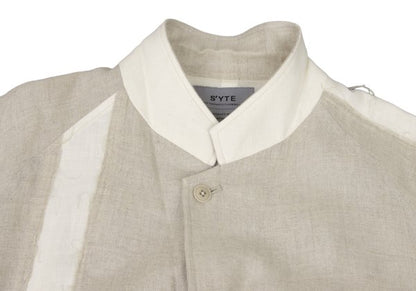 S'YTE Linen Panel Detail Jacket Beige Size 3