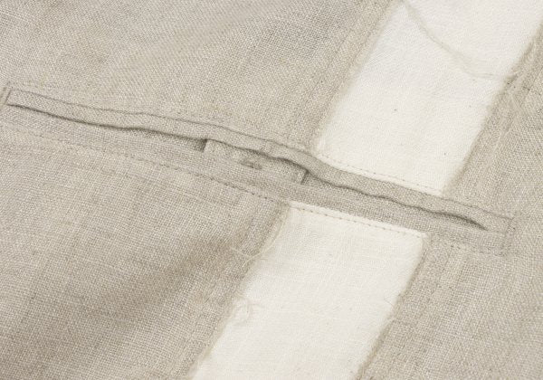 S'YTE Linen Panel Detail Jacket Beige Size 3