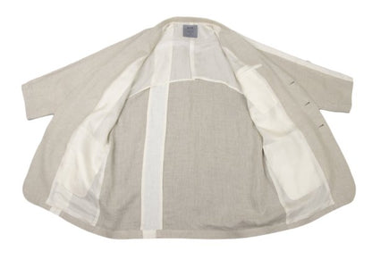 S'YTE Linen Panel Detail Jacket Beige Size 3