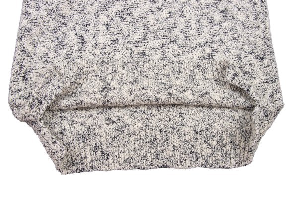 Theory Cotton Blend 3/4 Sleeve Knit Sweater White Size S