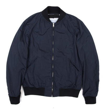 COMME des GARCONS HOMME Poly Stripe Zip Blouson Blue Size S