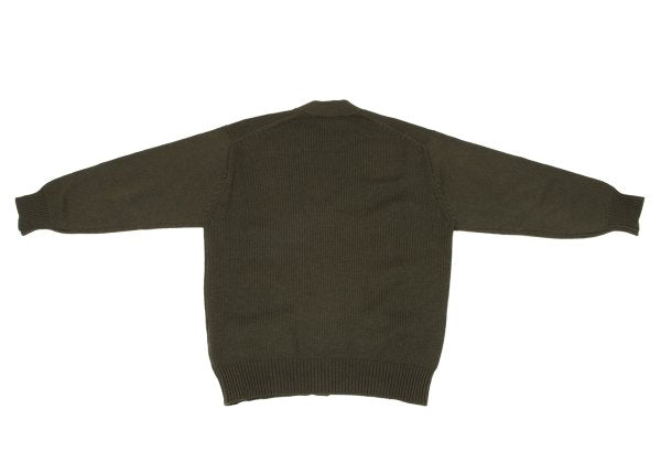 COMME des GARCONS HOMME Wool Low Gauge Cardigan Green Size L