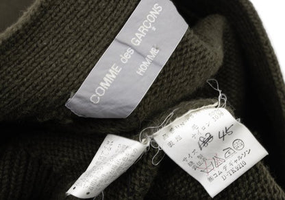 COMME des GARCONS HOMME Wool Low Gauge Cardigan Green Size L
