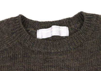 COMME des GARCONS HOMME Wool Colorful Sweater Brown Size L