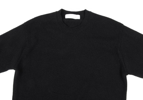 COMME des GARCONS HOMME Camel Blend Sweater Black Size L