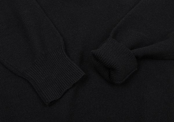 COMME des GARCONS HOMME Camel Blend Sweater Black Size L