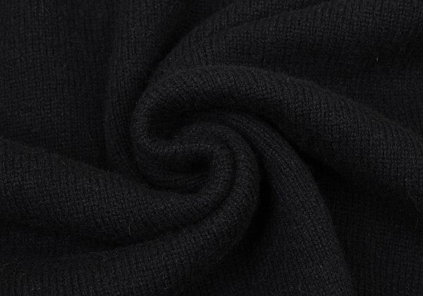 COMME des GARCONS HOMME Camel Blend Sweater Black Size L