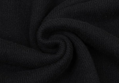 COMME des GARCONS HOMME Camel Blend Sweater Black Size L