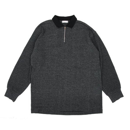 COMME des GARCONS HOMME Cotton Poly Sweater Gray Size L
