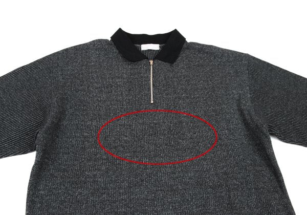 COMME des GARCONS HOMME Cotton Poly Sweater Gray Size L