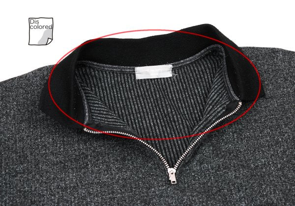 COMME des GARCONS HOMME Cotton Poly Sweater Gray Size L