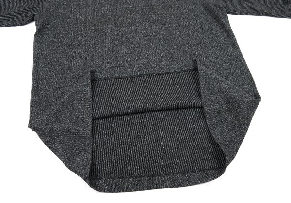 COMME des GARCONS HOMME Cotton Poly Sweater Gray Size L
