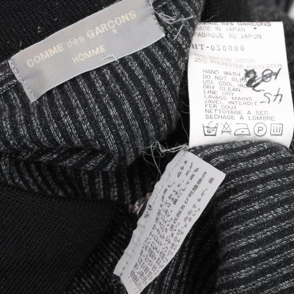 COMME des GARCONS HOMME Cotton Poly Sweater Gray Size L